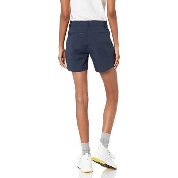 Stretch Woven 5" Hiking Shorts With Pockets Navy SIZE-8 - Picture 2 of 5